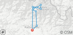  Langtang Valley,Gosainkunda and Helambu Trek - 16 Days - 12 destinations 