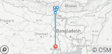  Nordostindien Rundreise ab Kerala - 8 Destinationen 