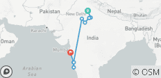  Nordindien Rundreise mit Goa - 9 Destinationen 