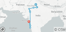  Noord-India met Goa en Mumbai - 13 bestemmingen 