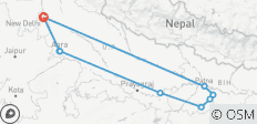  North India with Buddhist Tour - 10 destinations 