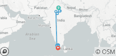  Tour of India - 21 destinations 