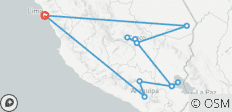  Pérou, Canyon et; Jungle - 17 jours - 13 destinations 