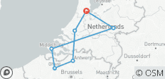  Tulpenkreuzfahrt (Amsterdam - Amsterdam) - 7 Destinationen 