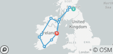  Scotland and Ireland (Base, Summer, 13 Days) - 13 destinations 