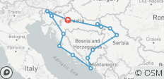 Grand Balkan Tour (Multi country) - 14 destinations 
