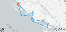  Cruise naar de Parels van de Zuidelijke Adriatische Zee (MB Otac Nikola - hutten op het bovendek) (72 destinations) - 12 bestemmingen 