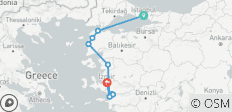 Istanbul, Gallipoli, Troie, Pergame et Kusadasi, visite privée - 10 destinations 