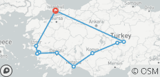  Türkei Genussreise - 10 Destinationen 