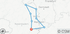  Weinrundreise am Rhein - 8 Destinationen 