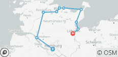  Von Hamburg nach Lübeck (8 Tage) - 10 Destinationen 