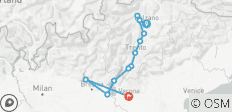  Etsch-fietsroute – Reschen – Verona (8 dagen) - 12 bestemmingen 