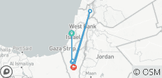  Negev Adventure Trek - From Zin Valley to Makhtesh Ramon (5 days) - 6 destinations 