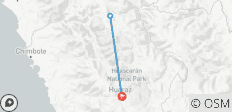  Klassischer Santa Cruz Trek - Perus Cordillera Blanca (4 Tage) - 4 Destinationen 