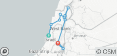  Israel: Eine Reise des Glaubens (Tel Aviv nach Jerusalem) (Standard) (16 destinations) - 16 Destinationen 
