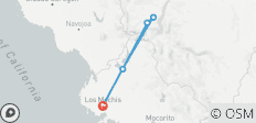  Circuit n°2 /7 jours Los Mochis /Copper Canyon / Los Mochis - 8 destinations 