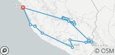  Zuid Peru: Backpacker Special - 18 dagen - 23 bestemmingen 