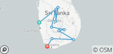  Active trip Sri Lanka (15 days) - 10 destinations 