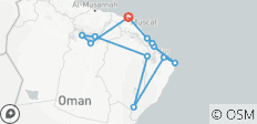  Oman Adventure - 13 destinations 
