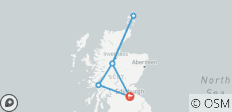  Scotland from coast to coast: Departing from Edingurgh - 6 destinations 