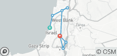  Ikonisches Israel (Von Tel Aviv nach Jerusalem, Standard) (9 destinations) - 9 Destinationen 