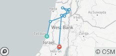  Israël: Bedevaart naar het Heilige Land (Tel Aviv naar Jeruzalem) (2023) - 11 bestemmingen 