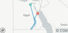  Ägypten mit den antiken Stätten und dem modernen Luxus-Strandresort Entdeckungsreise ( mit Inlandsflug ) - 8 Destinationen 