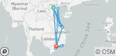  Vietnam für Einsteiger – vom Roten Fluss an den Mekong mit Badeurlaub am Strand von Phan Thiet - mit 5 Tagen Badeurlaub in Mui Ne - inklusive Flüge - 14 Destinationen 