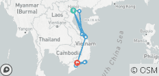  Individual Vietnam round trip with beach vacation in Phan Thiet / Mui Ne (incl. flight) (13 destinations) - 13 destinations 