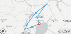  15 Days Ugandan Odyssey - 9 destinations 