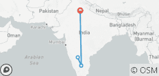  Voyage privé de 4 jours à Hampi, site de l\'UNESCO, au départ de Delhi, avec vols - 5 destinations 