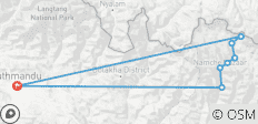  Vuelo de montaña conocido como vuelo al Everest en helicóptero - 8 destinos 