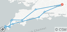  Hoeken van Cornwall - 13 bestemmingen 