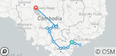  Vietnam und Kambodscha Höhepunkte (2024) - 15 Destinationen 