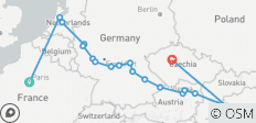  Europäische Edelsteine von Paris nach Prag (2023) - 18 Destinationen 