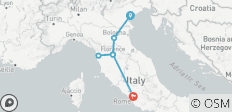  Venice to Rome by Rail - 6 destinations 