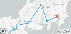  10 Tage wunderschönes Japan - 7 Destinationen 