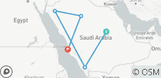  Aventura personalizada en Arabia Saudí, salida diaria y guía privado - 5 destinos 