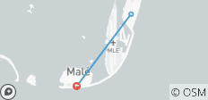  Droomvlucht naar de Malediven - 3 bestemmingen 