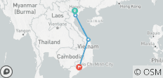  Entdecken Sie Vietnam - Hanoi, Drachenberg und mehr - 4 Destinationen 