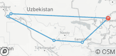  El mejor viaje familiar por Uzbekistán en 8 días, a medida, con salida diaria y guía privado - 6 destinos 