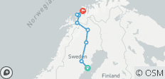  Lappland - 9 Tage Erlebnis-Reise - 8 Destinationen 