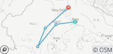  8 Day Golden triangle tour with Royal Rajasthan tour by Car From New Delhi - 8 destinations 