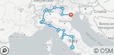  Italiaanse verwennerij - 24 bestemmingen 