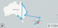  Le meilleur de l\'Australie et de la Nouvelle- Zélande : Australie et Nouvelle- Zélande - 25 destinations 