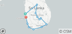  Sri Lanka Lifetime Adventure - 12 destinations 