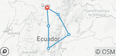  Ecuador Self Drive Tour met huurauto - Het beste van Ecuador in 7 dagen - 6 bestemmingen 