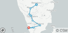  Séjour en vélo dans le sud de l\'Inde - 11 destinations 