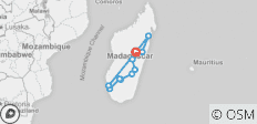  Highlights of Madagascar - 11 destinations 