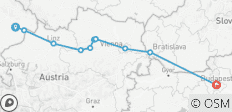  Donau Träume (nach Osten) 2024 - 10 Destinationen 